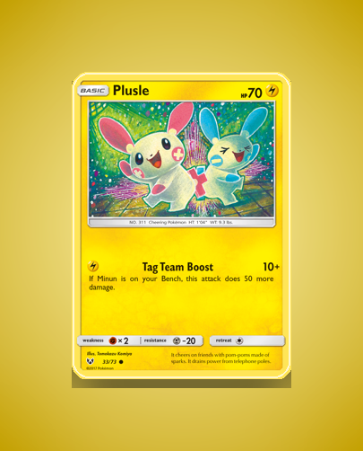 Collector’s Guide: Plusle (Shining Legends #33)