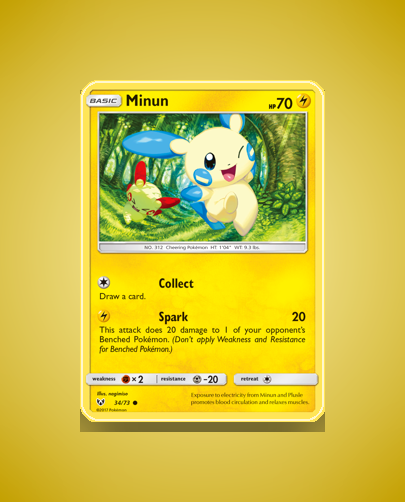 Collector’s Guide: Minun (Shining Legends #34)
