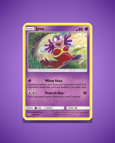 Collector’s Guide: Jynx (Shining Legends #38)