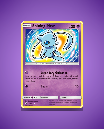 Collector’s Guide: Shining Mew (Shining Legends #40)