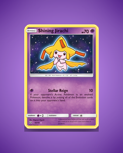 Collector’s Guide: Shining Jirachi (Shining Legends #42)