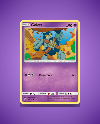 Collector’s Guide: Golett (Shining Legends #43)