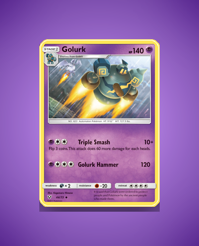 Collector’s Guide: Golurk (Shining Legends #44)