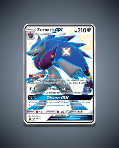 Collector’s Guide: Zoroark-GX (Shining Legends #77a)