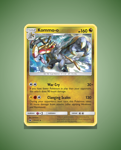 Collector’s Guide: Kommo-o (Crimson Invasion #77)