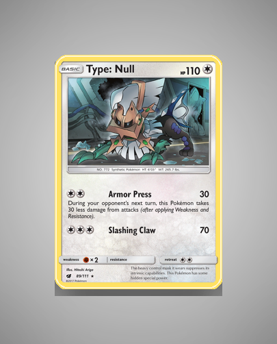 Collector’s Guide: Type: Null (Crimson Invasion #89)