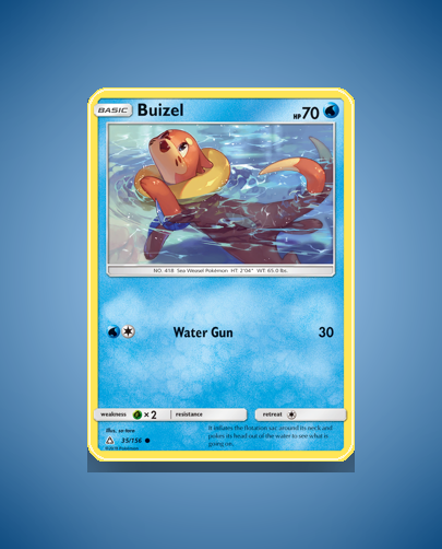 Collector’s Guide: Buizel (Ultra Prism #35)