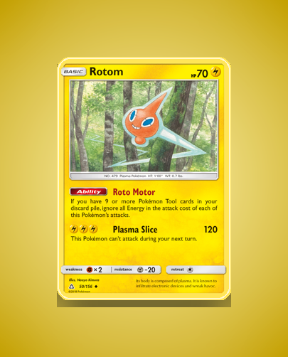 Collector’s Guide: Rotom (Ultra Prism #50)