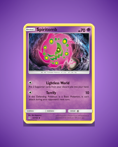 Collector’s Guide: Spiritomb (Ultra Prism #53)