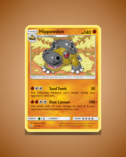 Collector’s Guide: Hippowdon (Ultra Prism #69)