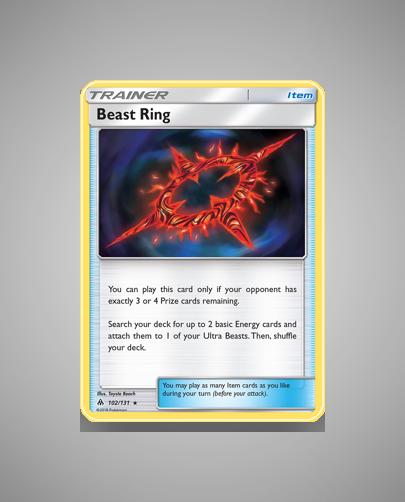 Collector’s Guide: Beast Ring (Forbidden Light #102)
