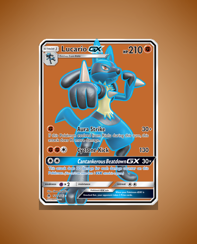 Collector’s Guide: Lucario-GX (Forbidden Light #122)