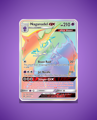 Collector’s Guide: Naganadel-GX (Forbidden Light #134)
