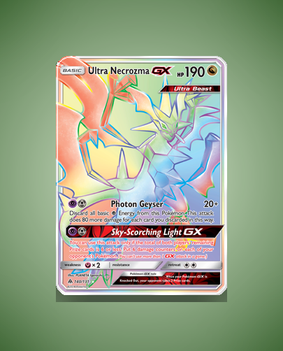 Collector’s Guide: Ultra Necrozma-GX (Forbidden Light #140)