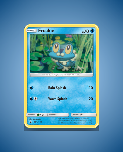 Collector’s Guide: Froakie (Forbidden Light #22)