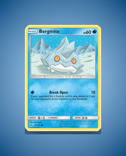 Collector’s Guide: Bergmite (Forbidden Light #29)