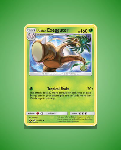 Collector’s Guide: Alolan Exeggutor (Forbidden Light #2a)