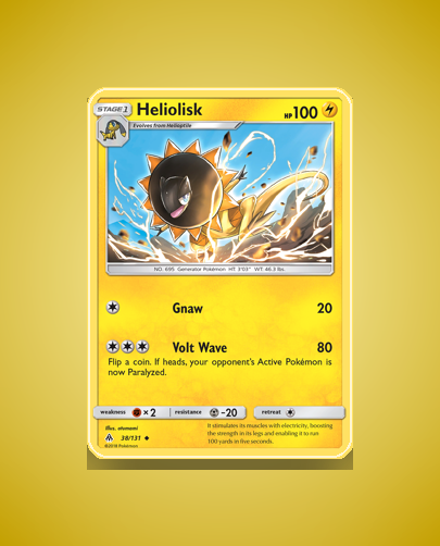 Collector’s Guide: Heliolisk (Forbidden Light #38)