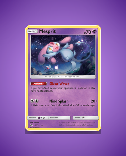 Collector’s Guide: Mesprit (Forbidden Light #42)