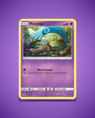 Collector’s Guide: Honedge (Forbidden Light #47)