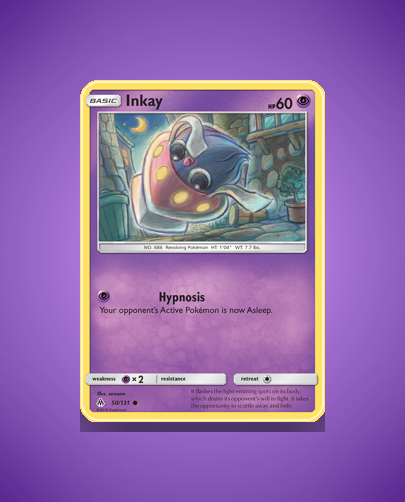 Collector’s Guide: Inkay (Forbidden Light #50)