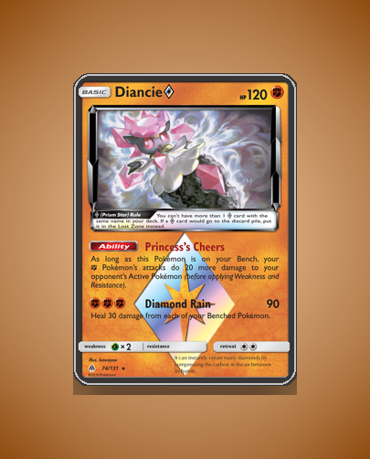 Collector’s Guide: Diancie ◇ (Forbidden Light #74)