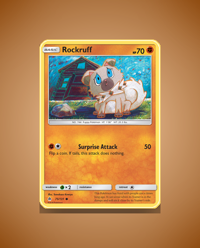Collector’s Guide: Rockruff (Forbidden Light #75)