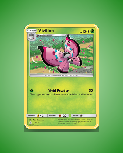 Collector’s Guide: Vivillon (Forbidden Light #8)