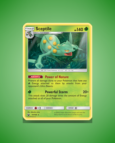 Collector’s Guide: Sceptile (Celestial Storm #10)