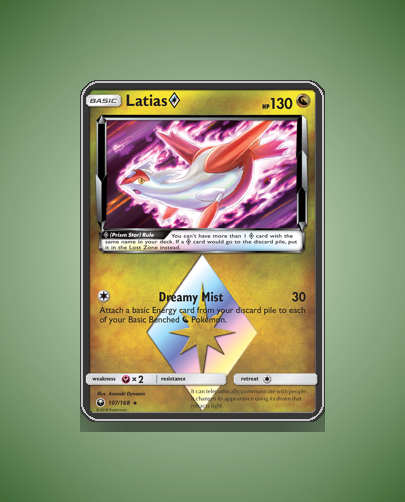 Collector’s Guide: Latias ◇ (Celestial Storm #107)