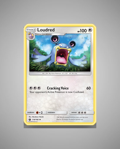 Collector’s Guide: Loudred (Celestial Storm #118)