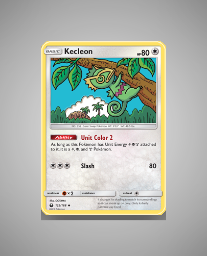 Collector’s Guide: Kecleon (Celestial Storm #122)