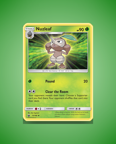 Collector’s Guide: Nuzleaf (Celestial Storm #13)