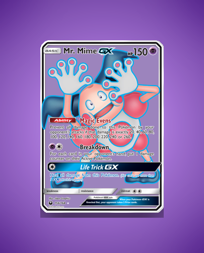 Collector’s Guide: Mr. Mime-GX (Celestial Storm #156)