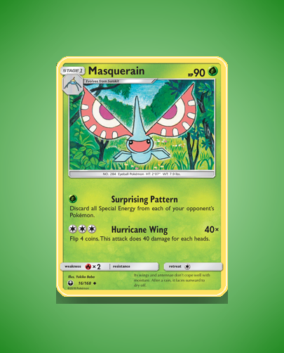 Collector’s Guide: Masquerain (Celestial Storm #16)