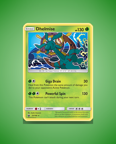 Collector’s Guide: Dhelmise (Celestial Storm #22)