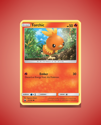Collector’s Guide: Torchic (Celestial Storm #25)
