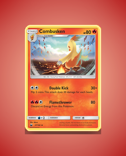 Collector’s Guide: Combusken (Celestial Storm #27)