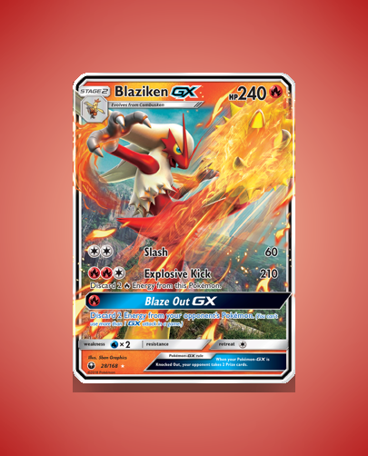 Collector’s Guide: Blaziken-GX (Celestial Storm #28)