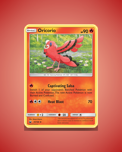 Collector’s Guide: Oricorio (Celestial Storm #30)