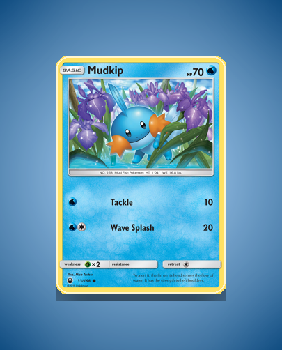 Collector’s Guide: Mudkip (Celestial Storm #33)