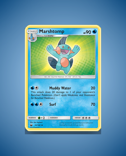 Collector’s Guide: Marshtomp (Celestial Storm #34)