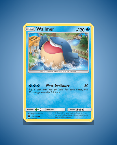 Collector’s Guide: Wailmer (Celestial Storm #39)