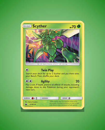 Collector’s Guide: Scyther (Celestial Storm #4)
