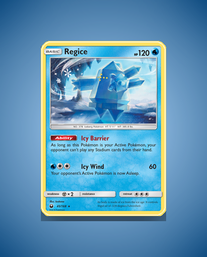 Collector’s Guide: Regice (Celestial Storm #45)
