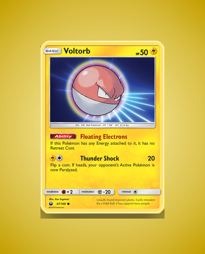 Collector’s Guide: Voltorb (Celestial Storm #47)