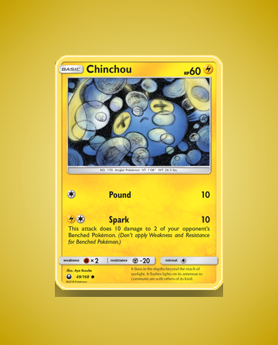 Collector’s Guide: Chinchou (Celestial Storm #49)