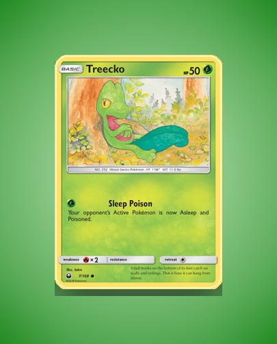 Collector’s Guide: Treecko (Celestial Storm #7)