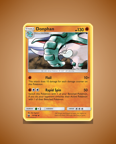 Collector’s Guide: Donphan (Celestial Storm #73)
