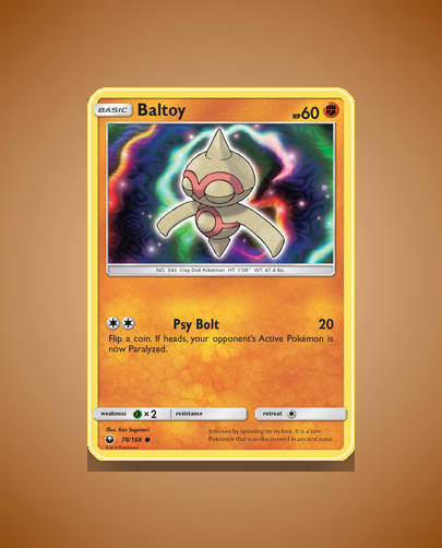Collector’s Guide: Baltoy (Celestial Storm #78)